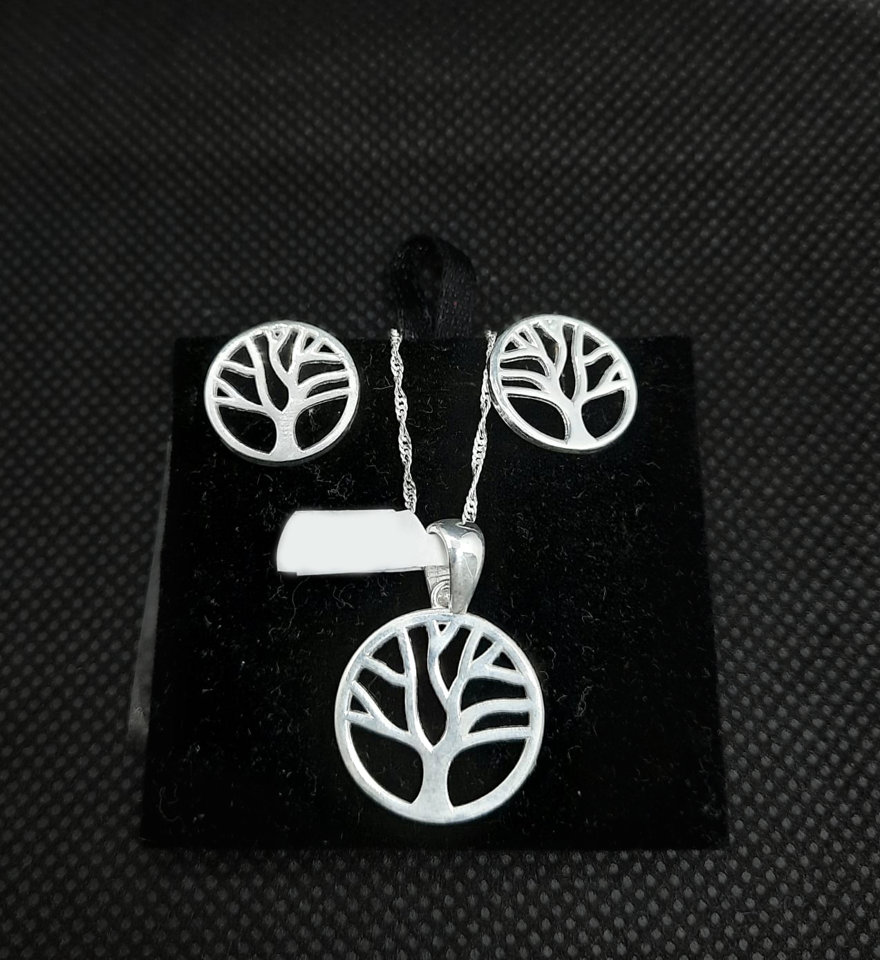 Silver Ladie Chain Set